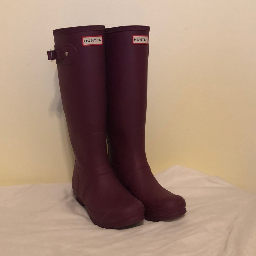 Hunter rain boots